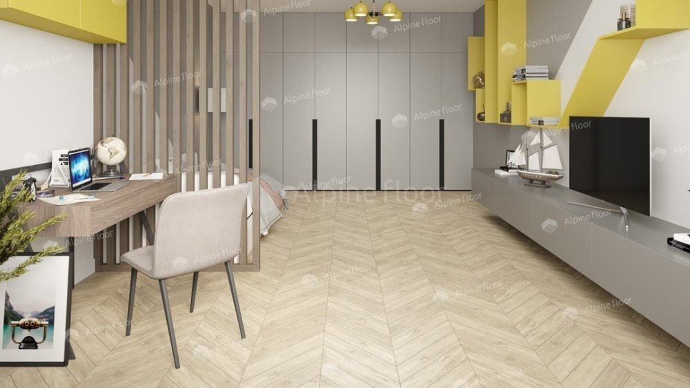 LVT плитка "Alpine Floor" Сонома (555*127*2,5 мм) — купить в Нерюнгри