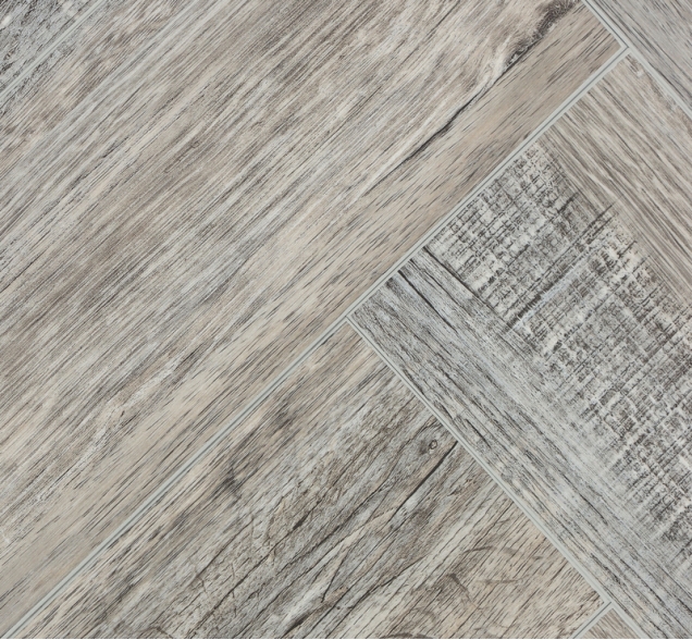 Виниловый ламинат SPC "Cronafloor" Herringbone Дуб Реймс (640*128*4,5 мм) — купить в Нерюнгри