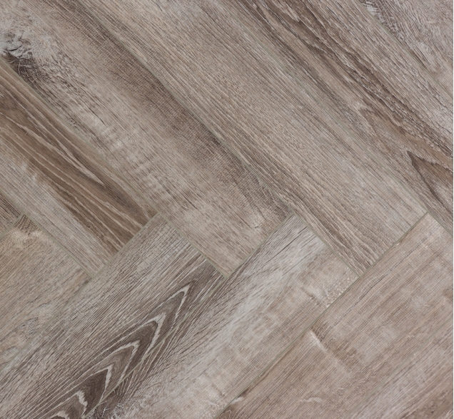 Виниловый ламинат SPC "Cronafloor" Herringbone Дуб Тулон (640*128*4,5 мм) — купить в Нерюнгри