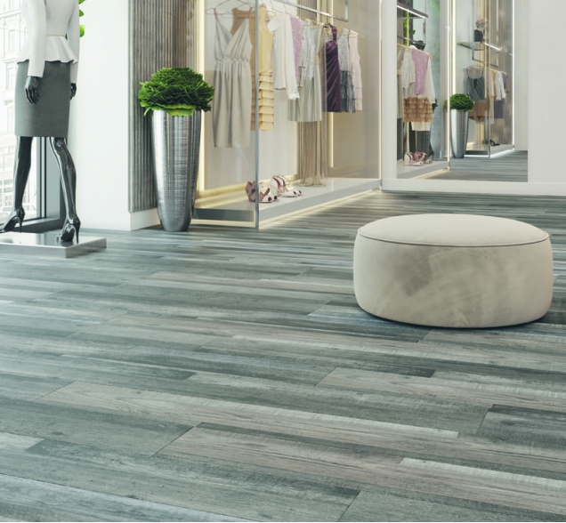 SPC ламинат "CronaFloor" Wood 4V Дуб Марсель (1200*180*4 мм) — купить в Нерюнгри