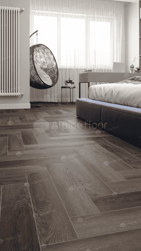 Виниловый ламинат "Alpine Floor" Parquet Light Дуб Фафнир (600*125*4 мм) — купить в Нерюнгри