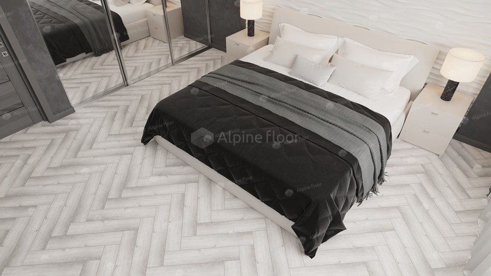 Виниловая плитка "Alpine Floor" Parquet LVT Дуб Альхена (590*118*2,5 мм) — купить в Нерюнгри