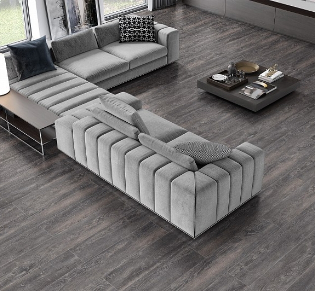 SPC ламинат "CronaFloor" Nano 4V Дуб Морёный (1200*180*3,5 мм) — купить в Нерюнгри