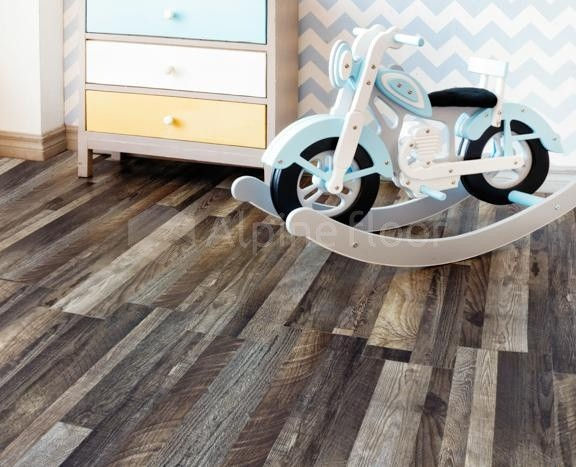 Кварцвиниловая плитка "Alpine Floor" Орех Состаренный (1219*184*3мм) — купить в Нерюнгри