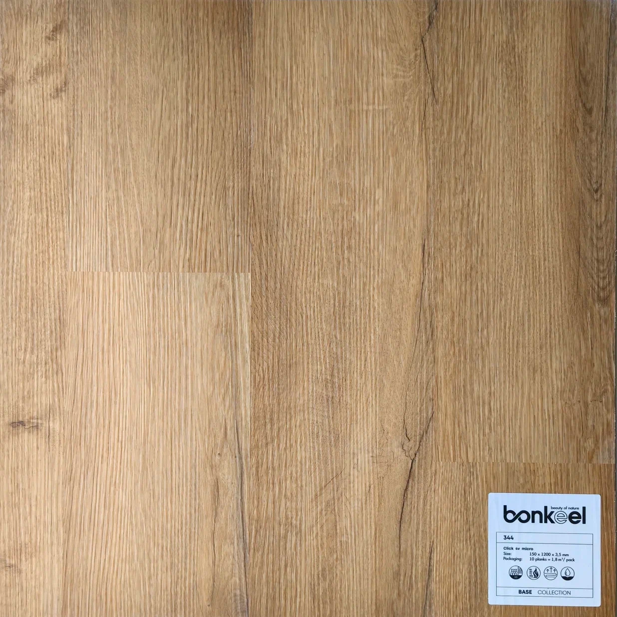 Плитка ПВХ "Bonkeel" Base New 344 (1220*150*3,5 мм) — купить в Нерюнгри