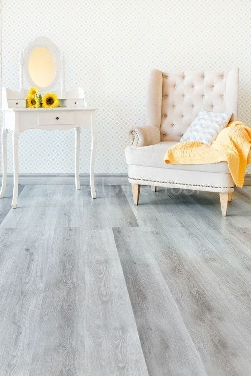 Кварцвиниловая плитка "Alpine Floor" Дуб Пепельный  (1219*184*2мм) — купить в Нерюнгри