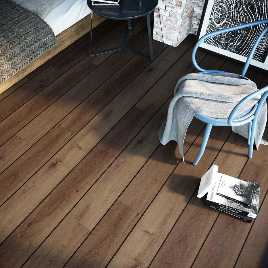 SPC ламинат "Invictus" Highland Oak Chocolate (1213*178*6мм) — купить в Нерюнгри