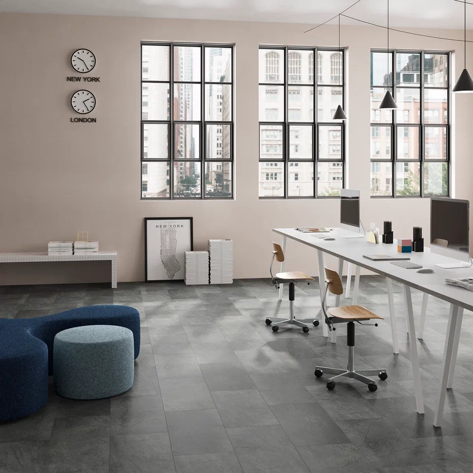 Кварцвиниловая плитка "Invictus" Groovy Granite Steel (610*305*2,5мм) — купить в Нерюнгри