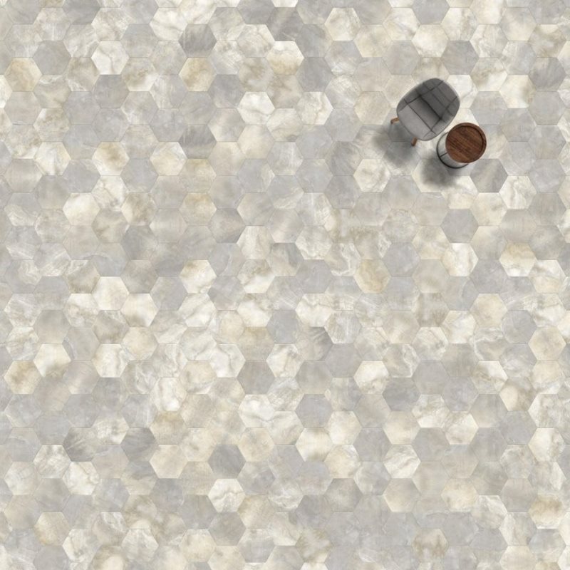 Виниловая плитка Big Hexagon 294 (452,64*392*2,5 мм) — купить в Нерюнгри