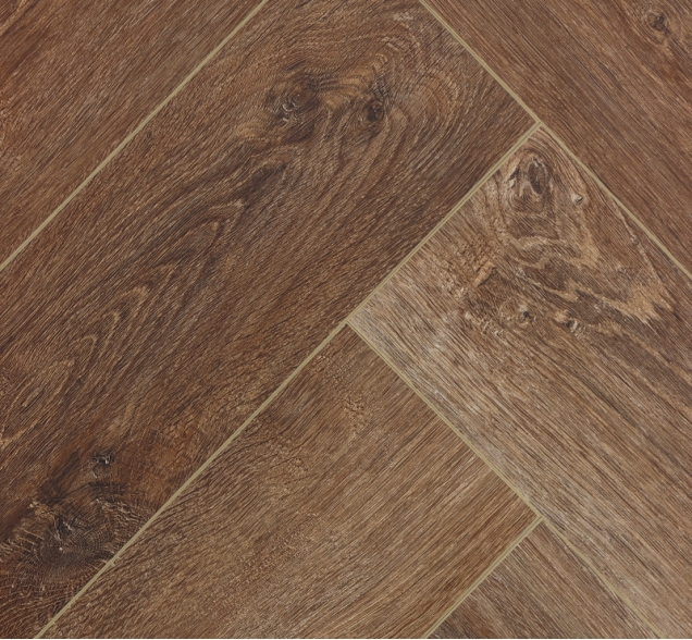 Виниловый ламинат SPC "Cronafloor" Herringbone Дуб Тулуза (640*128*4,5 мм) — купить в Нерюнгри