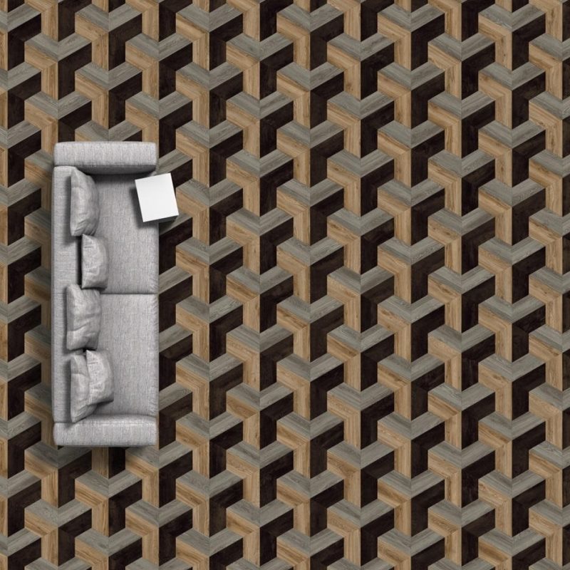 Виниловая плитка Mesh 416 (453*196*2,5 мм) — купить в Нерюнгри