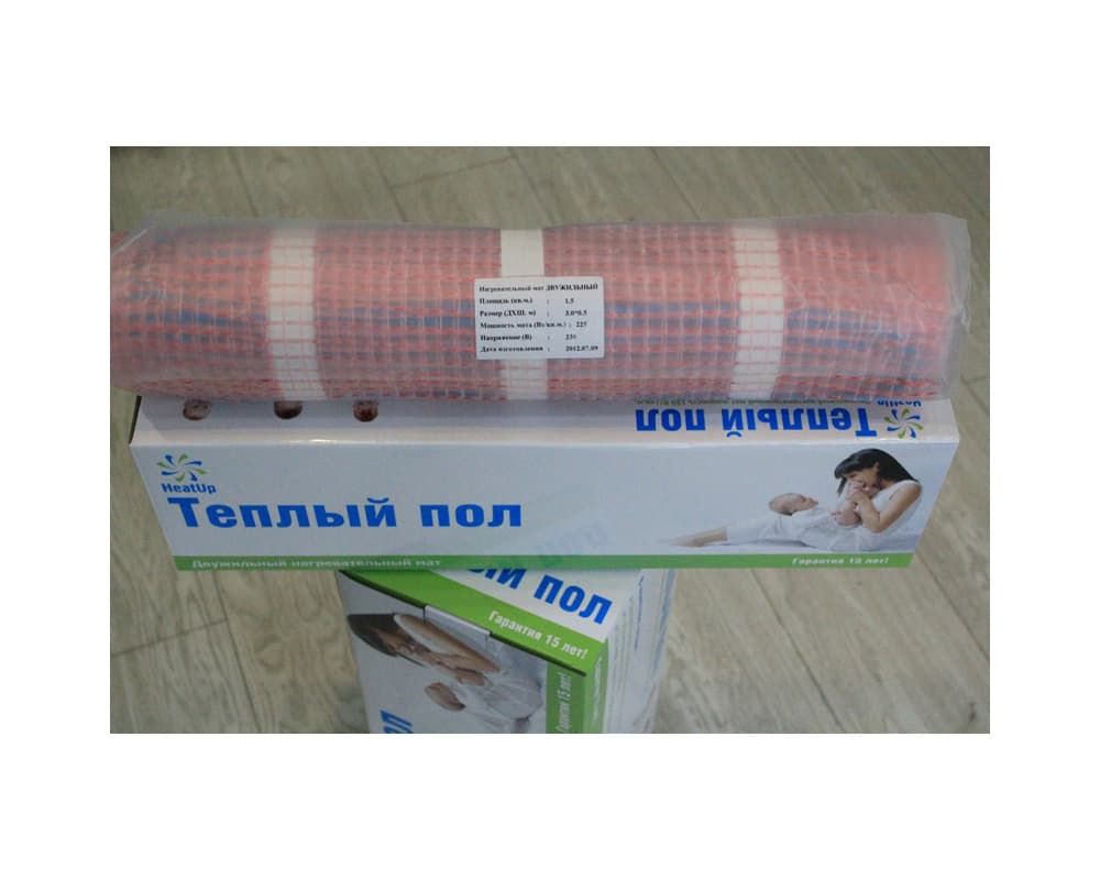 Пленочный теплый пол "HeatUp" 0,5*6м монтажный комплект — купить в Нерюнгри
