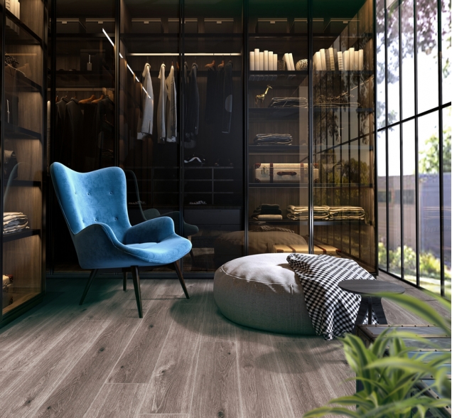 SPC ламинат "CronaFloor" Wood 4V Дуб Хельсинки (1200*180*4 мм) — купить в Нерюнгри