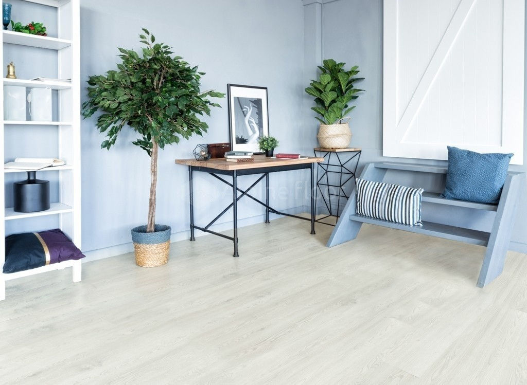 Кварцвиниловая плитка "Alpine Floor" Дуб Светлый  (1219*184*2мм) — купить в Нерюнгри