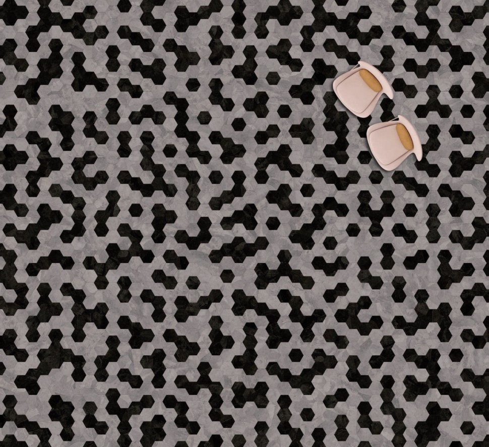 Виниловая плитка "Moduleo" Moods Hexagon 336 (226,32*196*2,5 мм) — купить в Нерюнгри