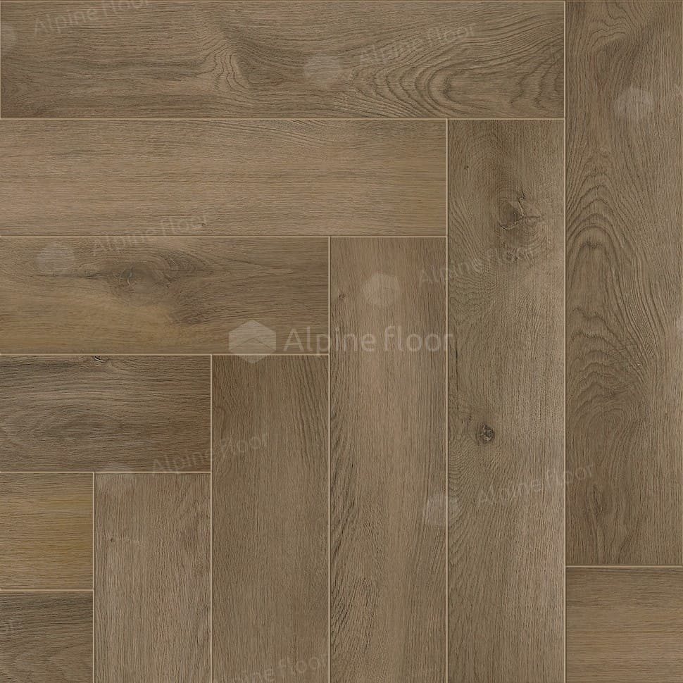 Виниловая плитка "Alpine Floor" Parquet LVT Дуб Насыщенный (590*118*2,5 мм) — купить в Нерюнгри