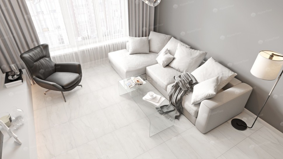 Виниловая плитка "Alpine Floor" Light Stone Брайс (608*303*2,5 мм) — купить в Нерюнгри