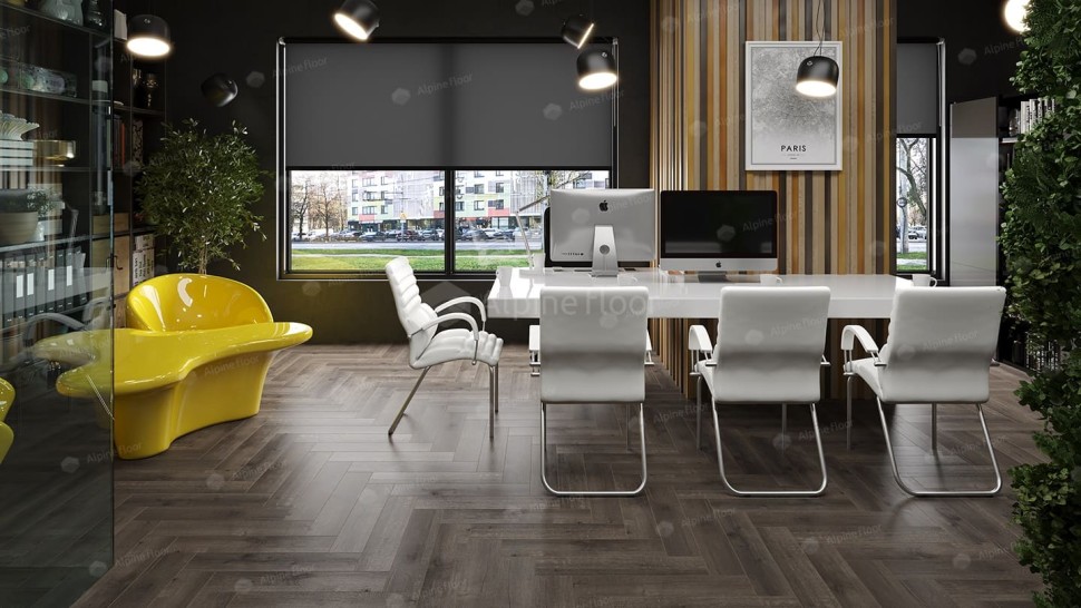 Виниловая плитка "Alpine Floor" Parquet LVT Дуб Антарес (590*118*2,5 мм) — купить в Нерюнгри