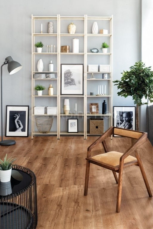 Замковая ПВХ плитка "Alpine Floor" Дуб Royal Синхронное тиснение  (1220*183*6мм) — купить в Нерюнгри