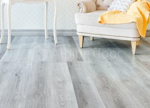 Кварцвиниловая плитка "Alpine Floor" Дуб Пепельный  (1219*184*2мм) — купить в Нерюнгри