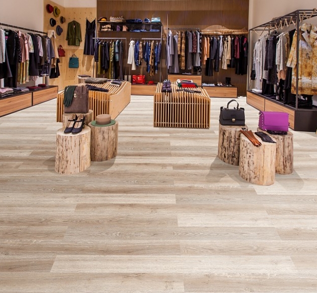 SPC ламинат "CronaFloor" Nano 4V Дуб Светлый (1200*180*3,5 мм) — купить в Нерюнгри