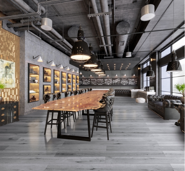 SPC ламинат "CronaFloor" Wood 4V Дуб Серый (1200*180*4 мм) — купить в Нерюнгри