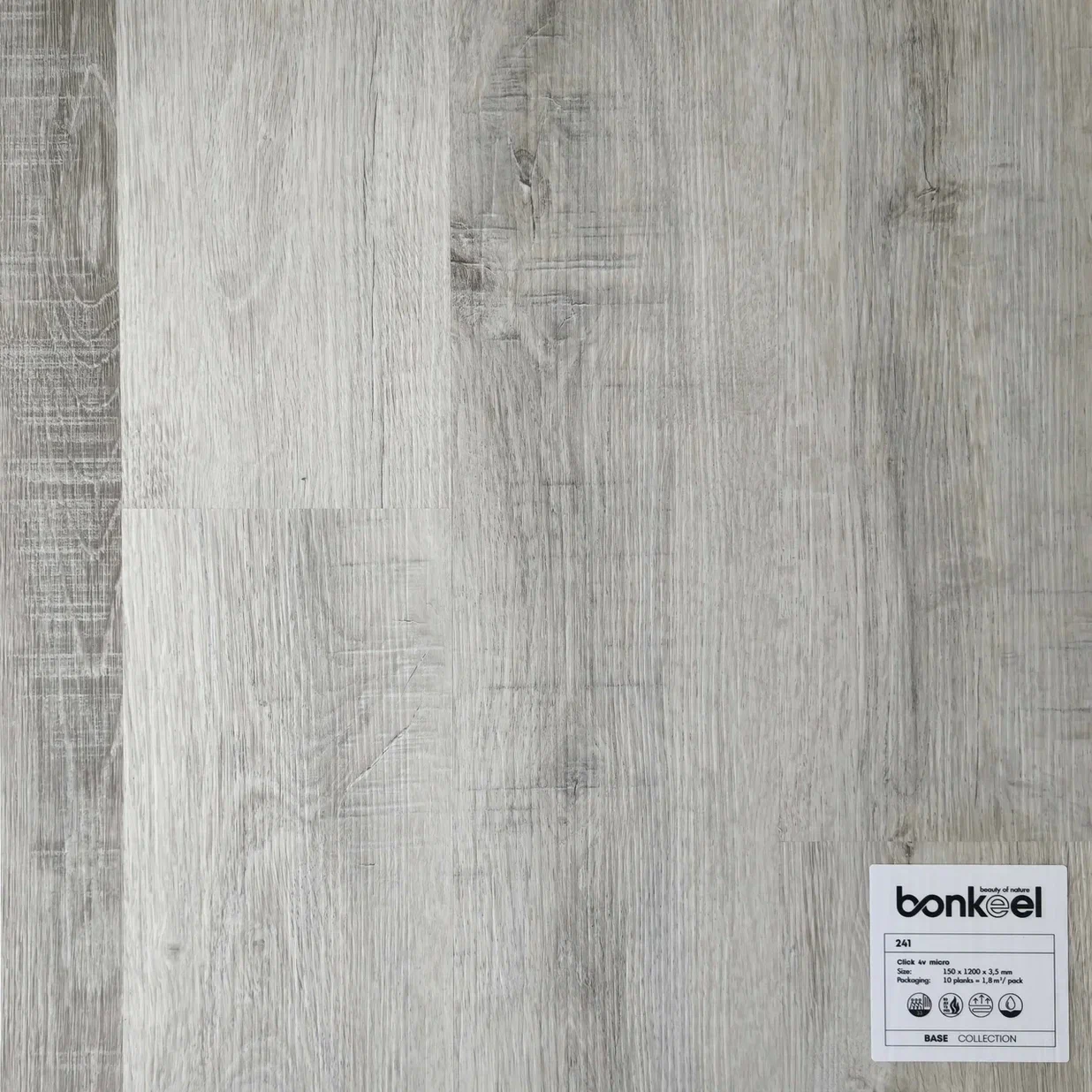 Плитка ПВХ "Bonkeel" Base New 241 (1220*150*3,5 мм) — купить в Нерюнгри