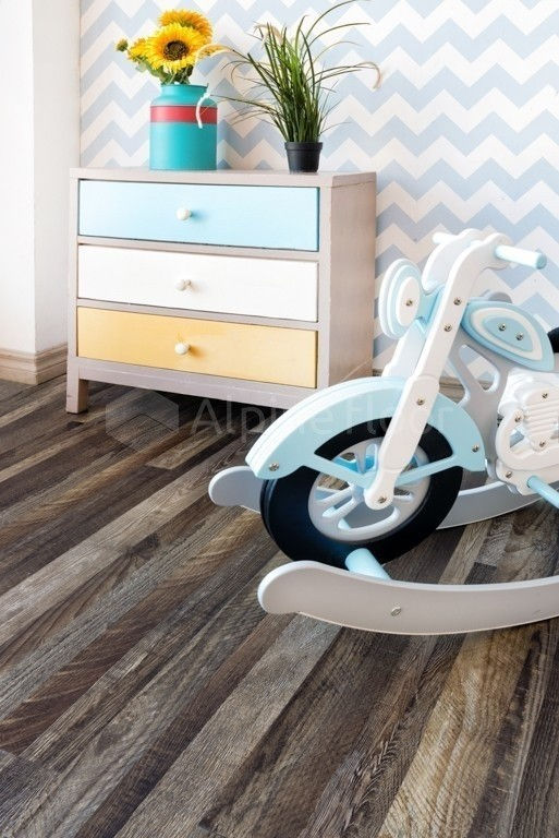 Кварцвиниловая плитка "Alpine Floor" Орех Состаренный  (1219*184*2мм) — купить в Нерюнгри