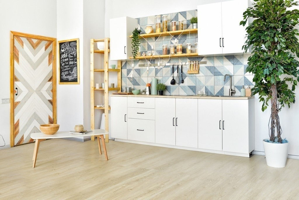 Замковая ПВХ плитка Секвойя Медовая  (1219*184*3,2мм) — купить в Нерюнгри