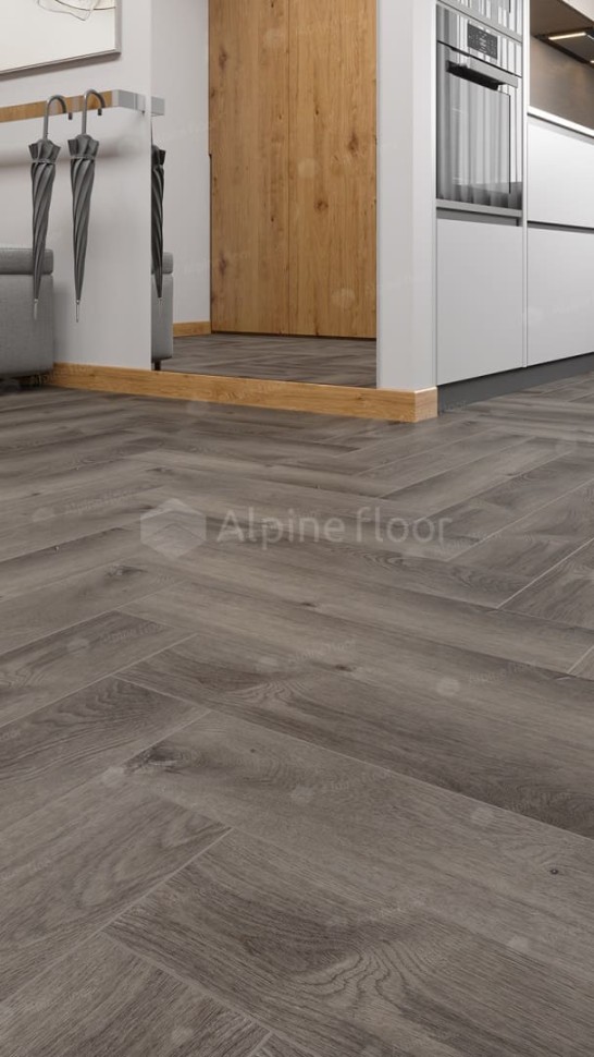 Виниловая плитка "Alpine Floor" Parquet LVT Дуб Мерга (590*118*2,5 мм) — купить в Нерюнгри