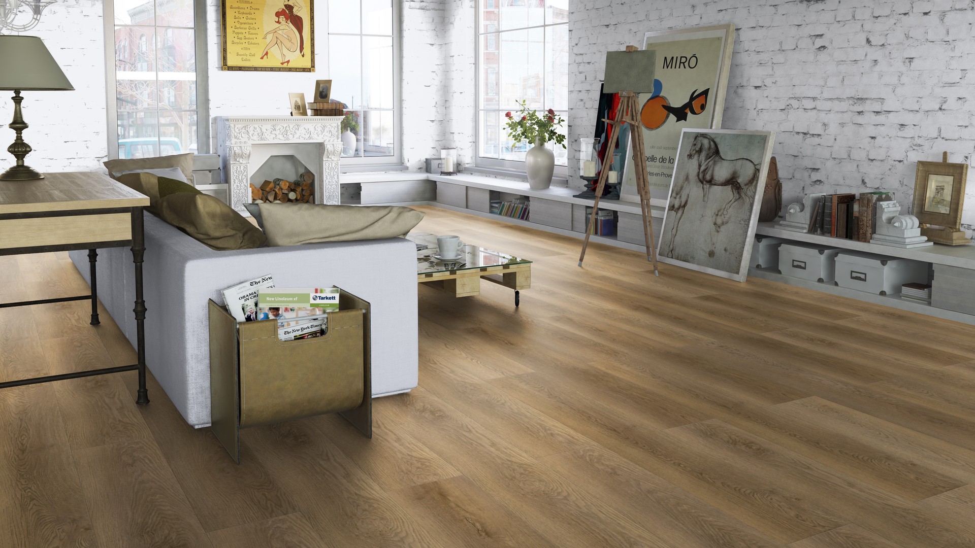 SPC ламинат "Tarkett" Deep House Stanley (1400*225*4,6 мм) — купить в Нерюнгри