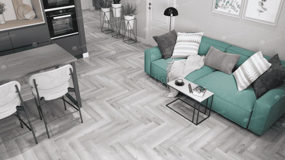 Виниловый ламинат "Alpine Floor" Parquet Light Дуб Лейтена (600*125*4 мм) — купить в Нерюнгри