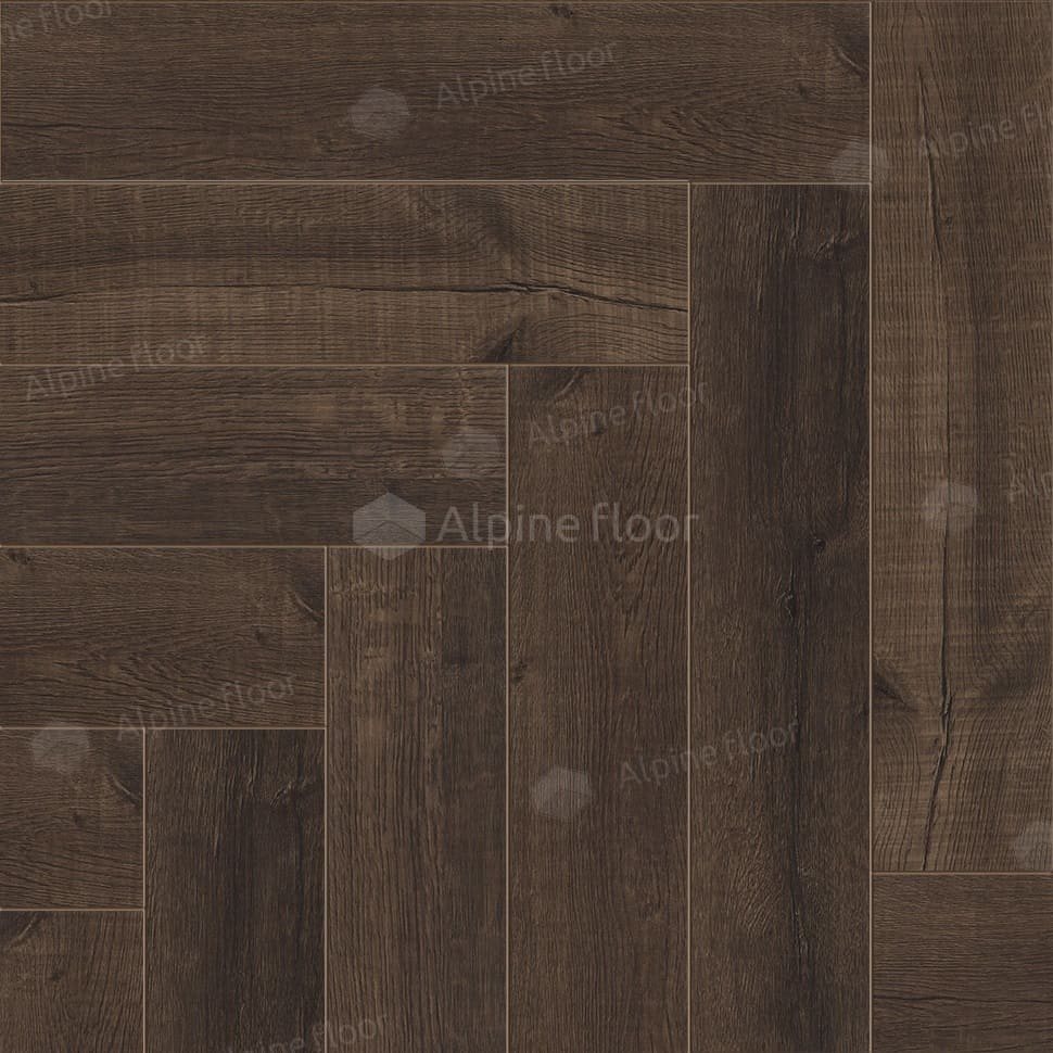 Виниловая плитка "Alpine Floor" Parquet LVT Дуб Альферац (590*118*2,5 мм) — купить в Нерюнгри