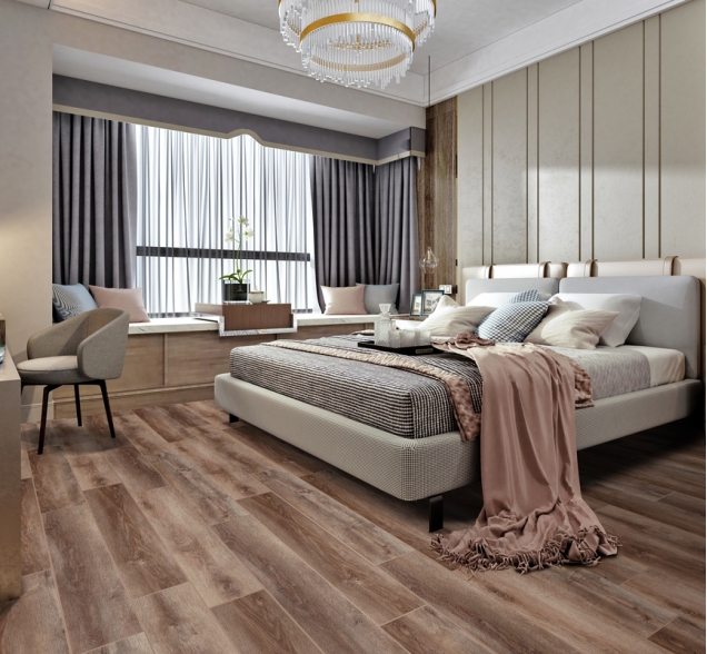 SPC ламинат "CronaFloor" Wood 4V Дуб Охрид (1200*180*4 мм) — купить в Нерюнгри