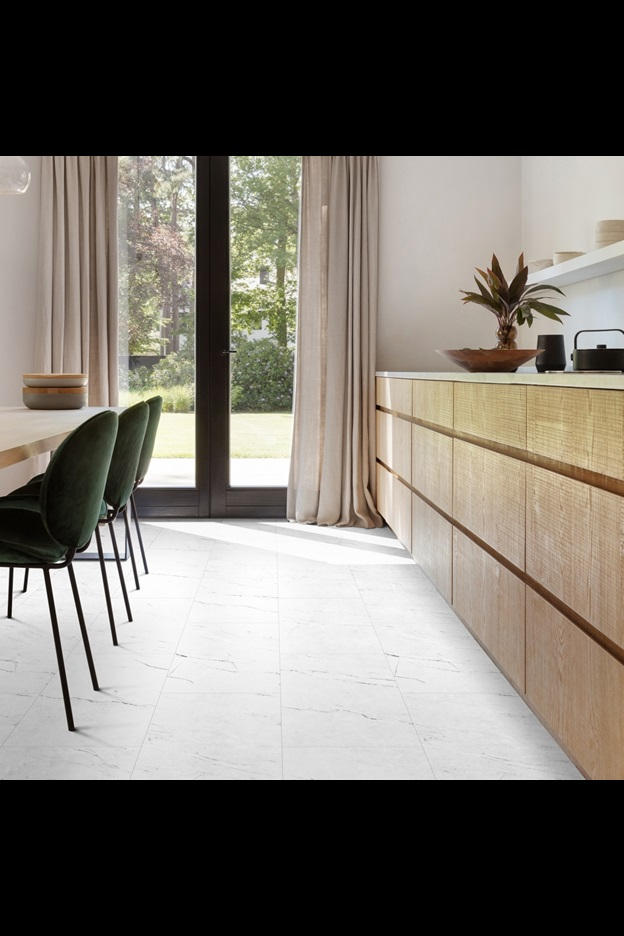 Замковая ПВХ плитка Carrara Marble 112 (610*303*5 мм) — купить в Нерюнгри