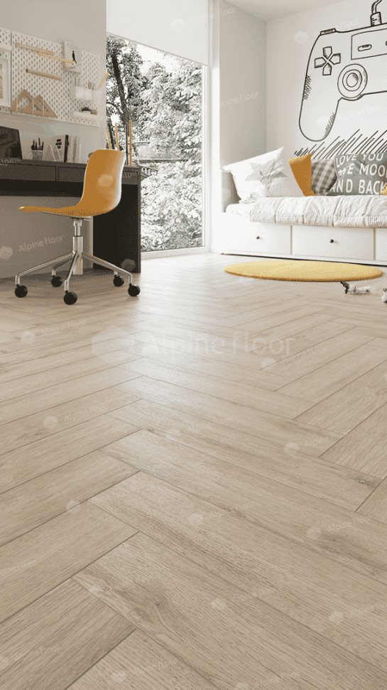 Виниловый ламинат "Alpine Floor" Parquet Light Дуб Медия (600*125*4 мм) — купить в Нерюнгри