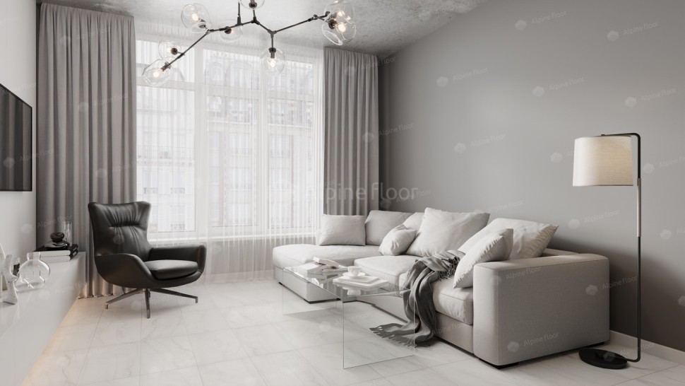 Виниловая плитка "Alpine Floor" Light Stone Брайс (608*303*2,5 мм) — купить в Нерюнгри