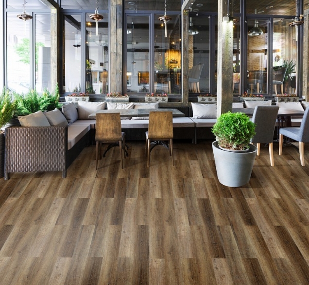 SPC ламинат "CronaFloor" Wood 4V Дуб Чак (1200*180*4 мм) — купить в Нерюнгри