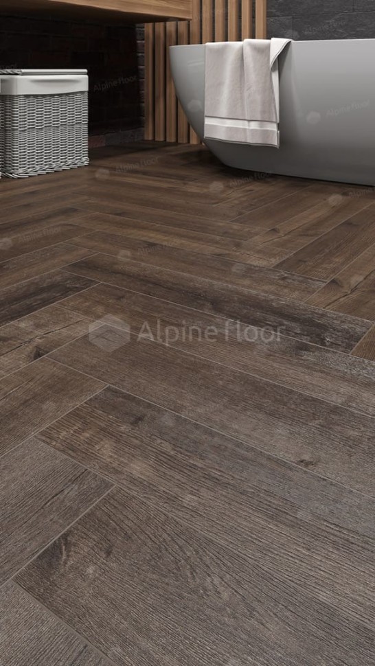Виниловая плитка "Alpine Floor" Parquet LVT Дуб Альферац (590*118*2,5 мм) — купить в Нерюнгри