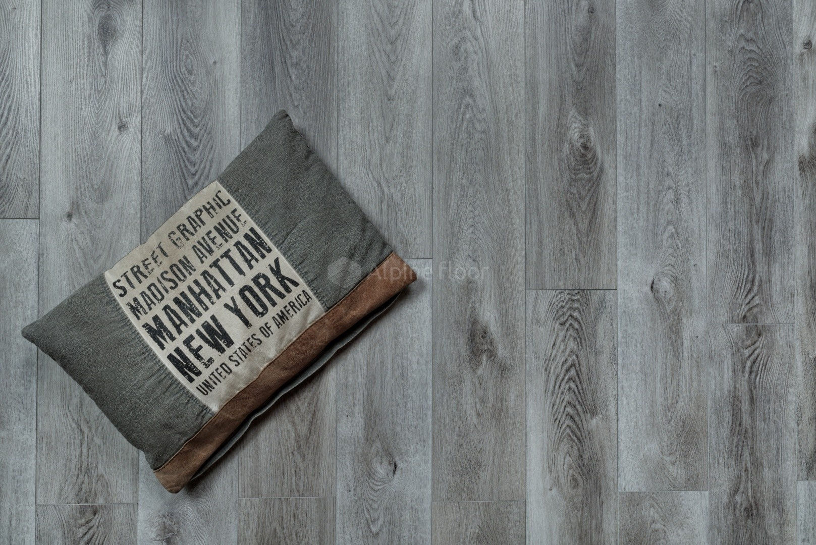 Замковая ПВХ плитка "Alpine Floor" Дуб гранит  (1524*180*8мм) — купить в Нерюнгри