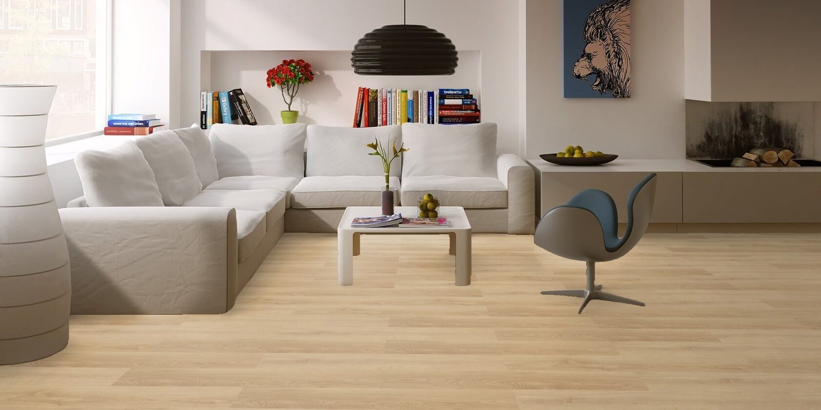 Клеевая плитка для коммерческих помещений "Bonkeel" Eruption (914,4*152,4*2,1мм) — купить в Нерюнгри