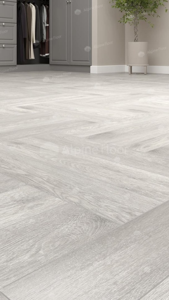 Виниловая плитка "Alpine Floor" Parquet LVT Дуб Полис (590*118*2,5 мм) — купить в Нерюнгри