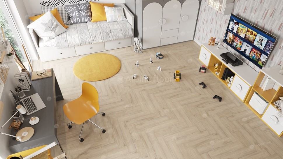 Виниловая плитка "Alpine Floor" Parquet LVT Дуб Медия (590*118*2,5 мм) — купить в Нерюнгри