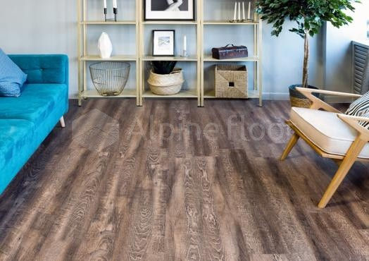 Кварцвиниловая плитка "Alpine Floor" Дуб Миндаль  (1219*184*2мм) — купить в Нерюнгри