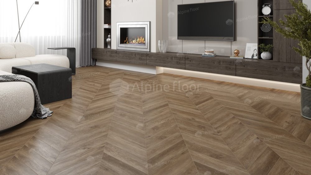 LVT плитка "Alpine Floor" Макадамия (555*127*2,5 мм) — купить в Нерюнгри