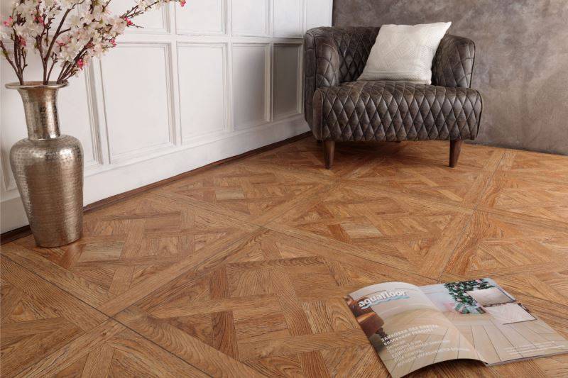 Замковая ПВХ плитка "Aquafloor" AF7004VS (600*600*7 мм) — купить в Нерюнгри