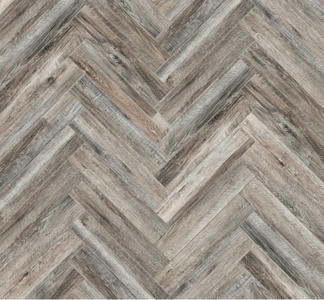 Виниловый ламинат SPC "Cronafloor" Herringbone Дуб Реймс (640*128*4,5 мм) — купить в Нерюнгри