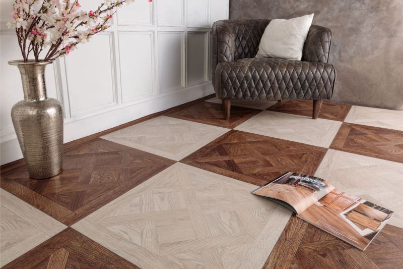 Замковая ПВХ плитка "Aquafloor" AF7005VS (600*600*7 мм) — купить в Нерюнгри