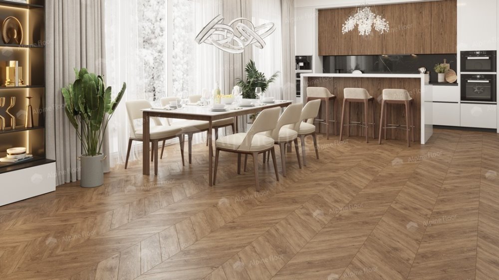 LVT плитка "Alpine Floor" Гевуина (555*127*2,5 мм) — купить в Нерюнгри