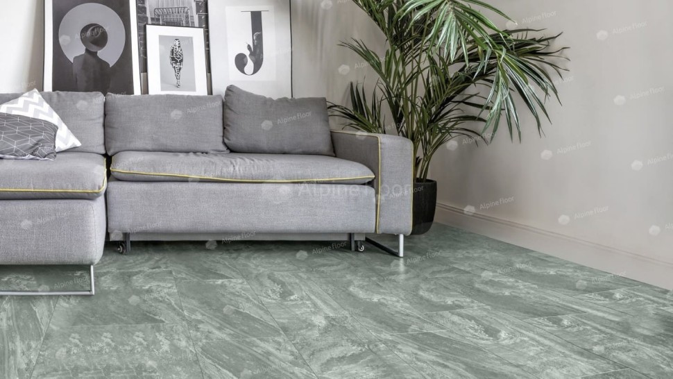 Виниловая плитка "Alpine Floor" Light Stone Хэмпшир (608*303*2,5 мм) — купить в Нерюнгри